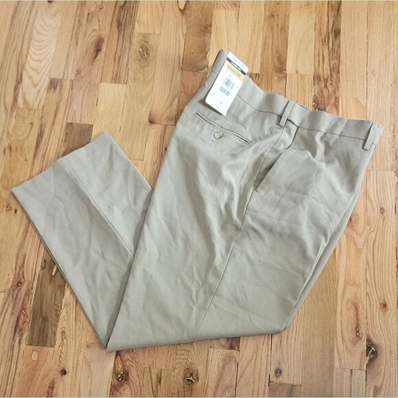 NWT Haggar 38x29 Premium Comfort Dress Pant Classic Fit Flat Front - Picture 3 of 6